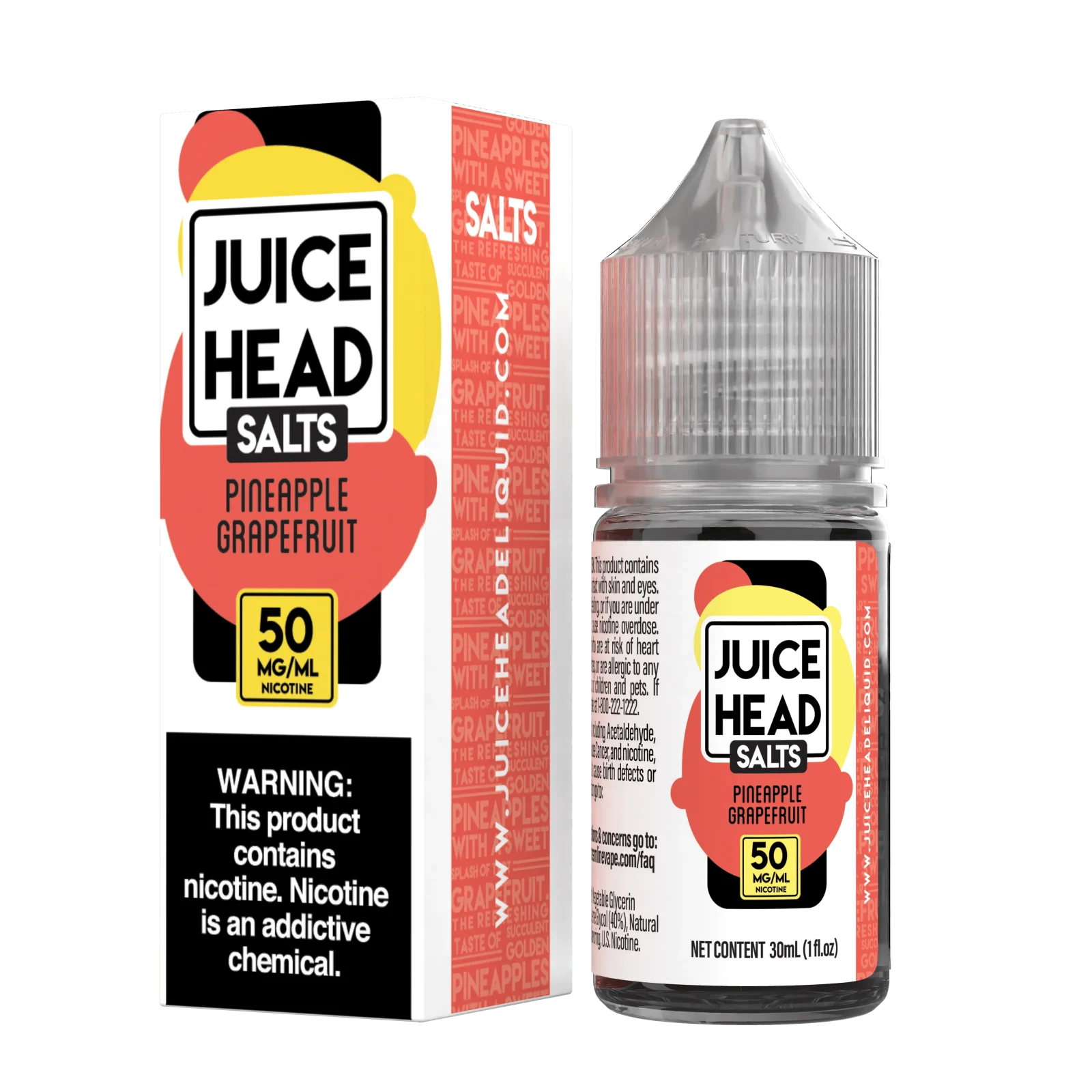 Pineapple Grapefruit SALT - Juice Head - 30mL - Image 2