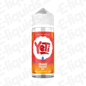 Yeti Summit Series 100ml Shortfill Orange Mango Ice Vape Juice