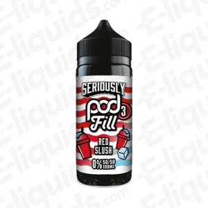 Doozy Vape Co Red Slush Seriously Pod Fill 3 100ml Shortfill Vape Juice