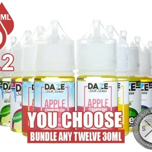 Reds Apple Juice By 7 Daze Salt Bundle 12x30ml (360ml)
