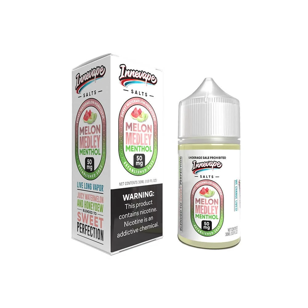 Melon Medley Menthol Innevape Salts 30mL