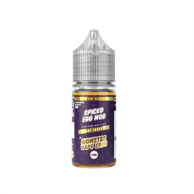 Spiced Egg Nog Jam Monster Holiday Salts 30mL