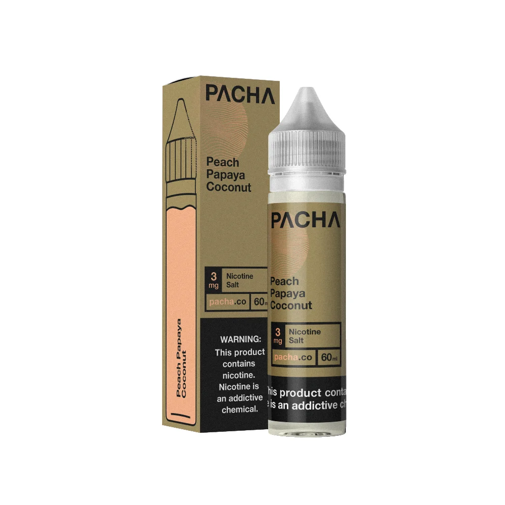 Peach Papaya Coconut Cream Pachamama TFN 60mL
