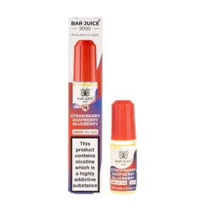 Strawberry Raspberry Blueberry Nic Salt E-Liquid by Bar Juice 5000