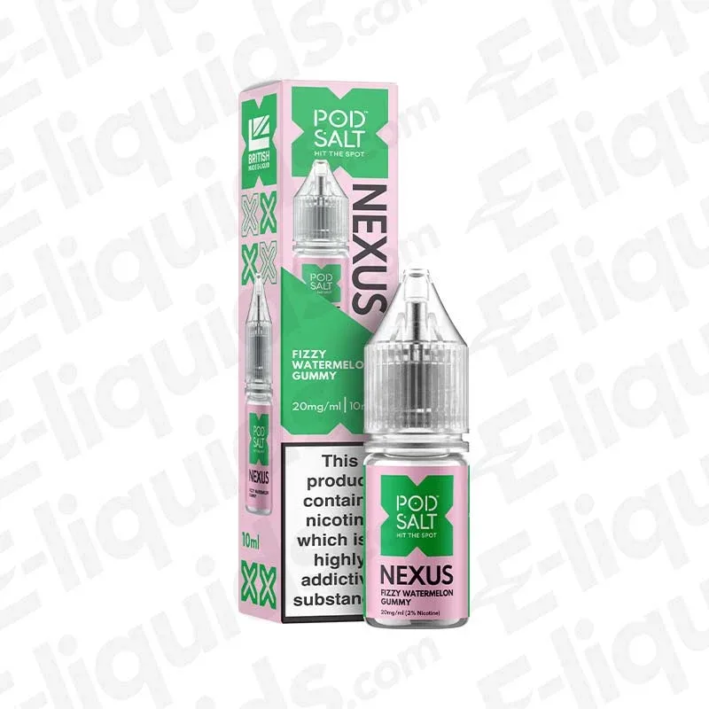 Pod Salt Nexus Fizzy Watermelon Gummy Nic Salt