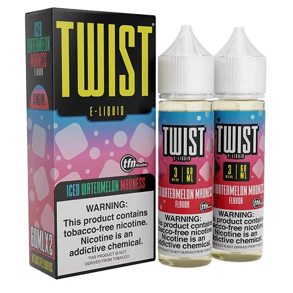 Red 0° (Ice Watermelon Madness) by Twist TFN Series (x2 60mL)