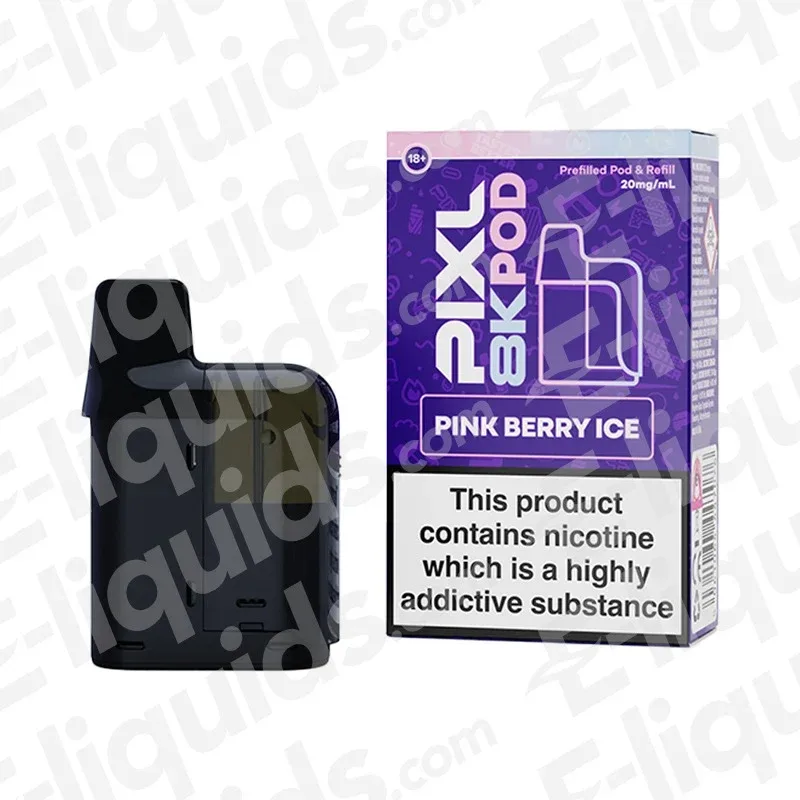PIXL 8000 Pink Berry Ice Prefilled Pod