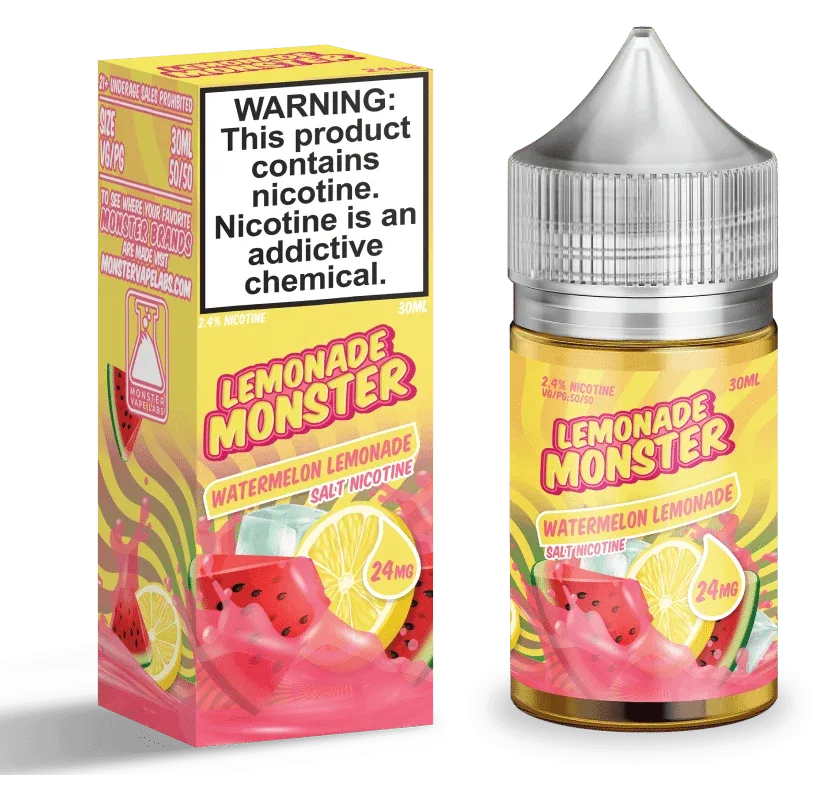 Lemonade Monster Salts Watermelon Lemonade