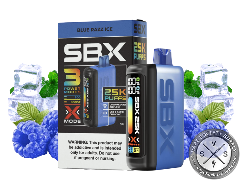 SBX 25K Puffs Disposable | California UTL Approved - Image 2
