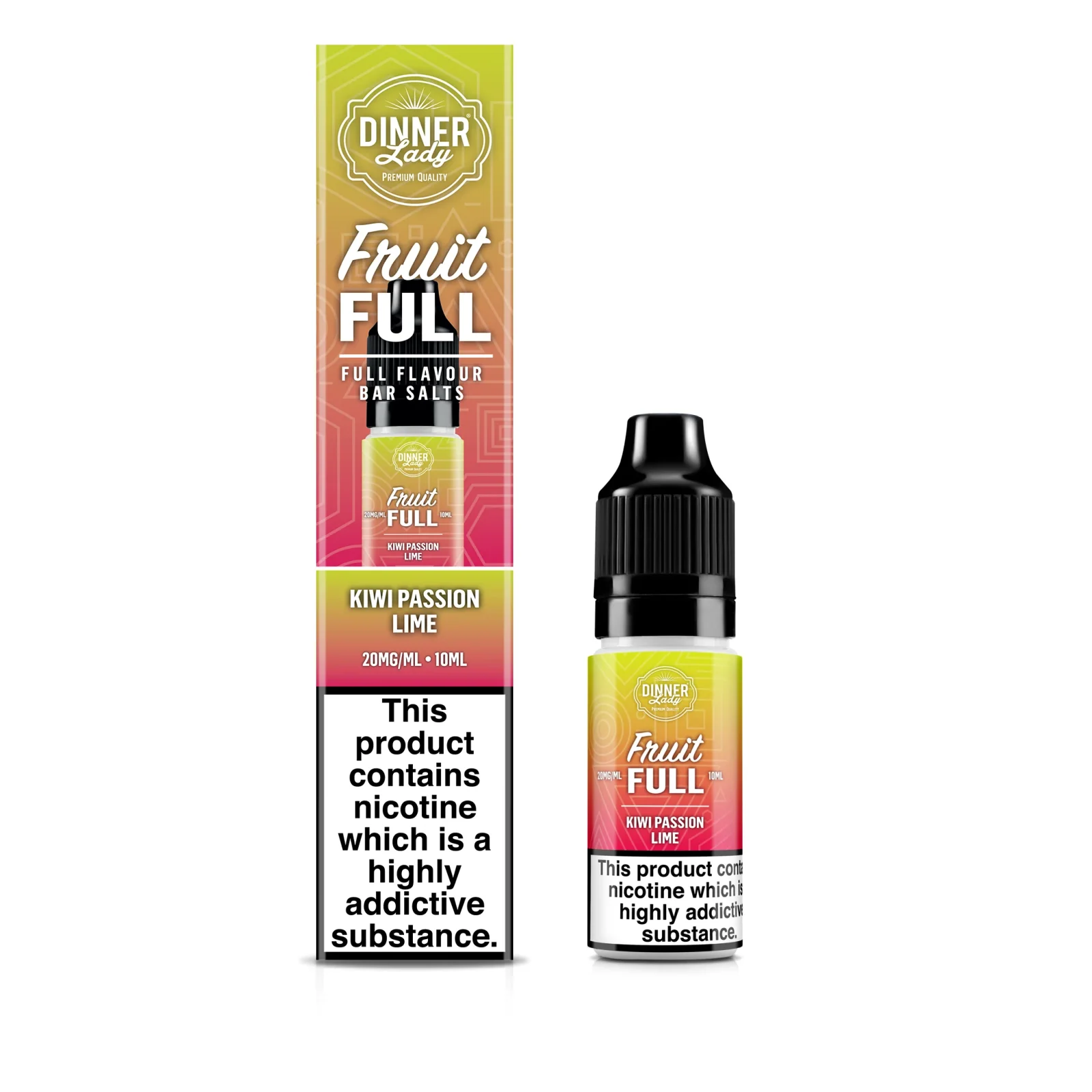 Dinner Lady FruitFull - Kiwi Passion Lime Bar Salt E-Liquid - Image 2