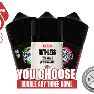 Ruthless Pod Saltz Bundle 3x60ml (180ml)