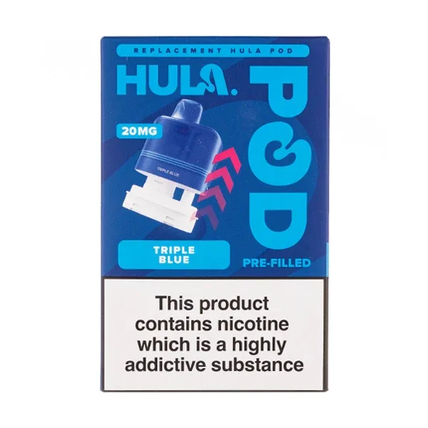 Triple Blue Prefilled Pod + Refill by Hula