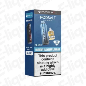 Pyne Pod Click 50K Blueberry Blackberry Lemonade Prefilled Pod