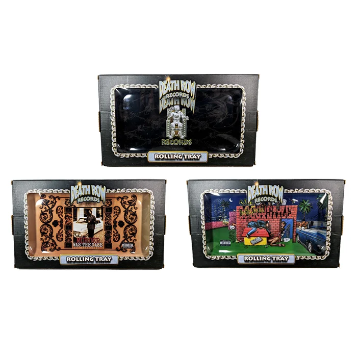 Death Row Records (Tray) DRTY0001-0006 Album Series 10.6" x 6.3"