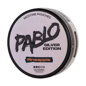 Pineapple Silver Edition Nicotine Pouches by Pablo
