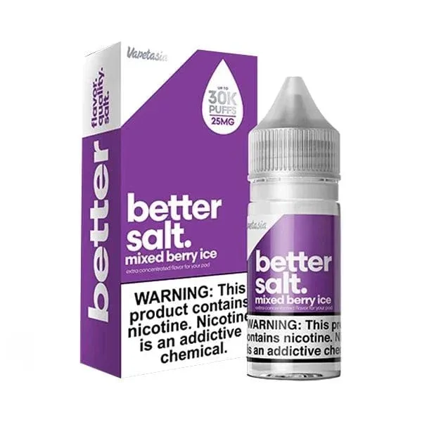 Mixed Berry ICE SALT - Better Salt by Vapetasia - 30mL