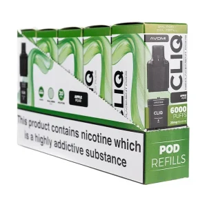 Avomi Cliq 6000 Prefilled Pod + Refill [Box of 5]