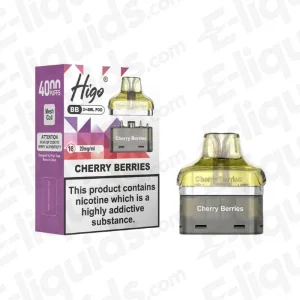 Higo BB 4000 Cherry Berries Prefilled Pod
