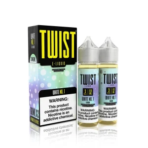 Twist E-Liquid - White No. 1 (White Gummy) - 60ml (x2)
