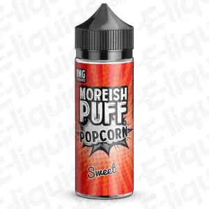 Moreish Puff Popcorn Sweet Popcorn 100ml Shortfill Vape Juice