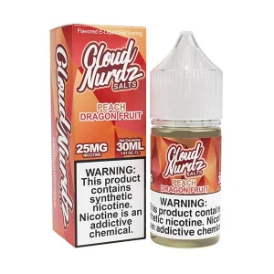 Peach Dragonfruit | Cloud Nurdz Salt | 30ml