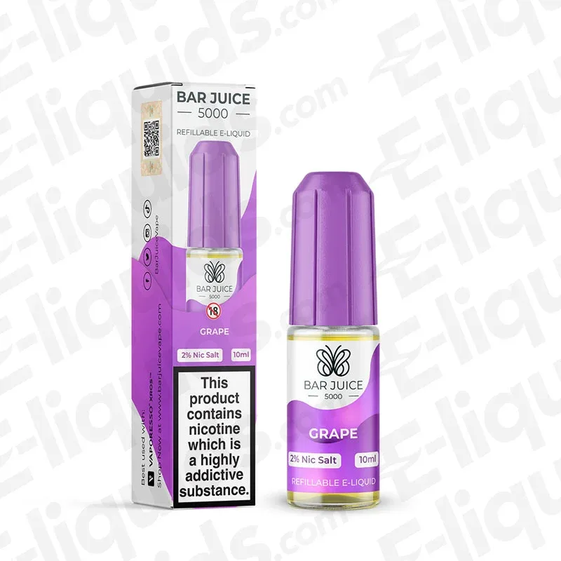 Bar Juice 5000 Grape Nic Salt