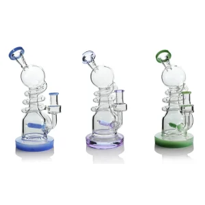 Lookah (Dab Rig) 10″ Recycler Inline Percolator Water Pipe