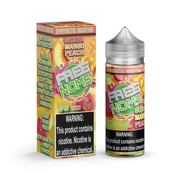 Guava Peach Mango Cream Freenoms 120mL