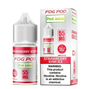 Strawberry Kiwi Ice Pod Juice x Fog Pod Salts 30mL