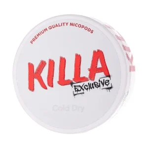 Cold Dry Nicotine Pouches by Killa Exclusive