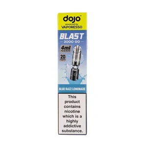 Blue Razz Lemonade Dojo Blast 2000 Go Prefilled Pod + Refill by Vaporesso