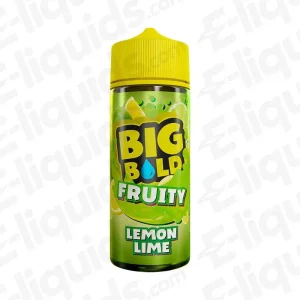 Big Bold Fruity Lemon Lime Shortfill Vape Juice