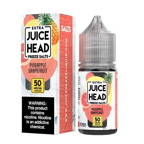Juice Head Freeze Salt E-Liquid - Pineapple Grapefruit Freeze - 30ml | Only $14.99