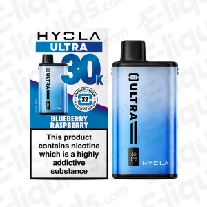Hyola Ultra 30K Blueberry Raspberry Prefilled Pod Kit