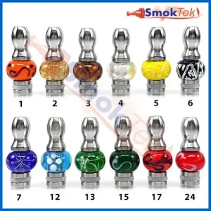 Type I Stainless/Glass Hybrid Vase 510 Drip Tip