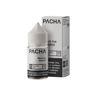 Black Ice Menthol by Pachamama Salts TFN Series E-Liquid 30mL (Salt Nic)