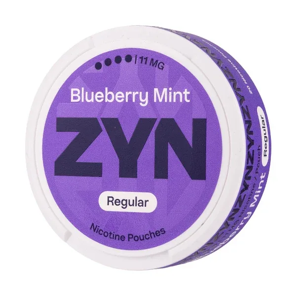 Blueberry Mint Regular Nicotine Pouches by Zyn