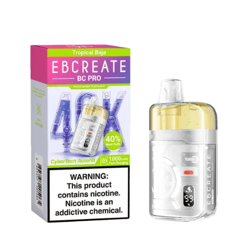 EBCreate BC Pro 40k 5% Rechargeable Disposable - Image 2
