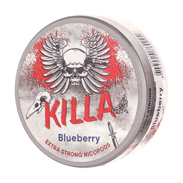Blueberry Nicotine Pouches by Killa