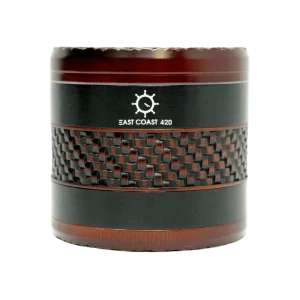 EC420 Weaving Wood Style 63mm 4 Piece Grinder - Black