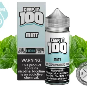 Mint by Keep It 100 Vape Juice 100ml