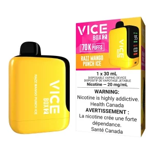 Vice Box 2 Disposable Vape Device - Razz Mango Punch Ice