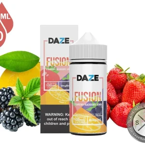 Strawberry Blackberry Lemon 7 Daze Fusion 100ml