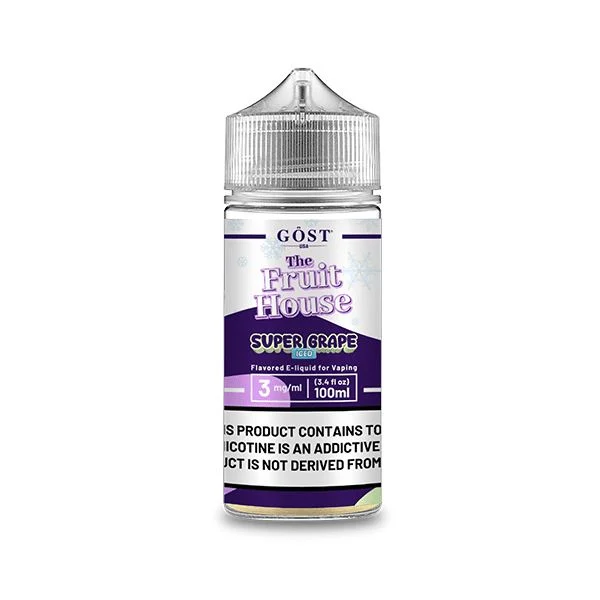 Super Grape Ice by The Fruit House TFN E-Liquid 100mL (Freebase)