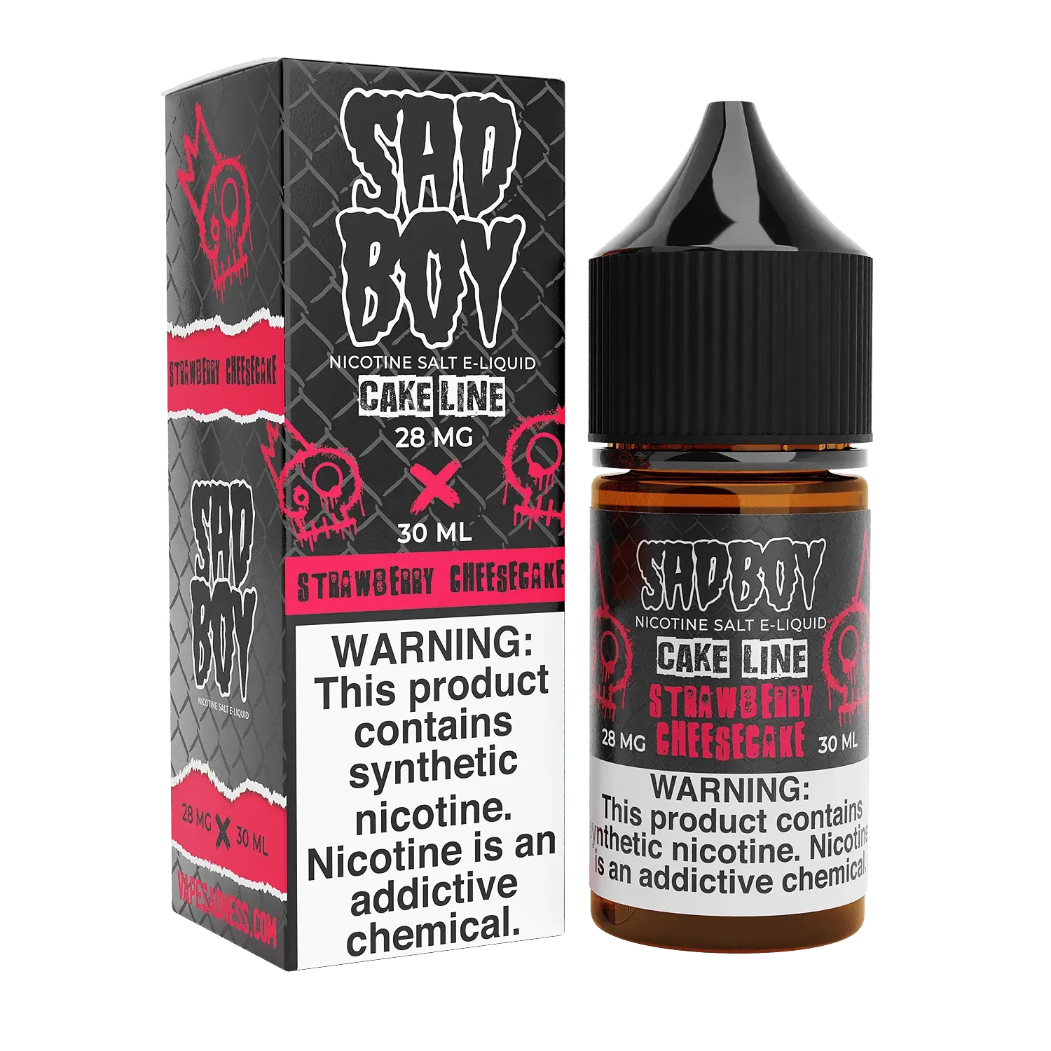 Strawberry Cheesecake SALT - Sadboy - 30mL