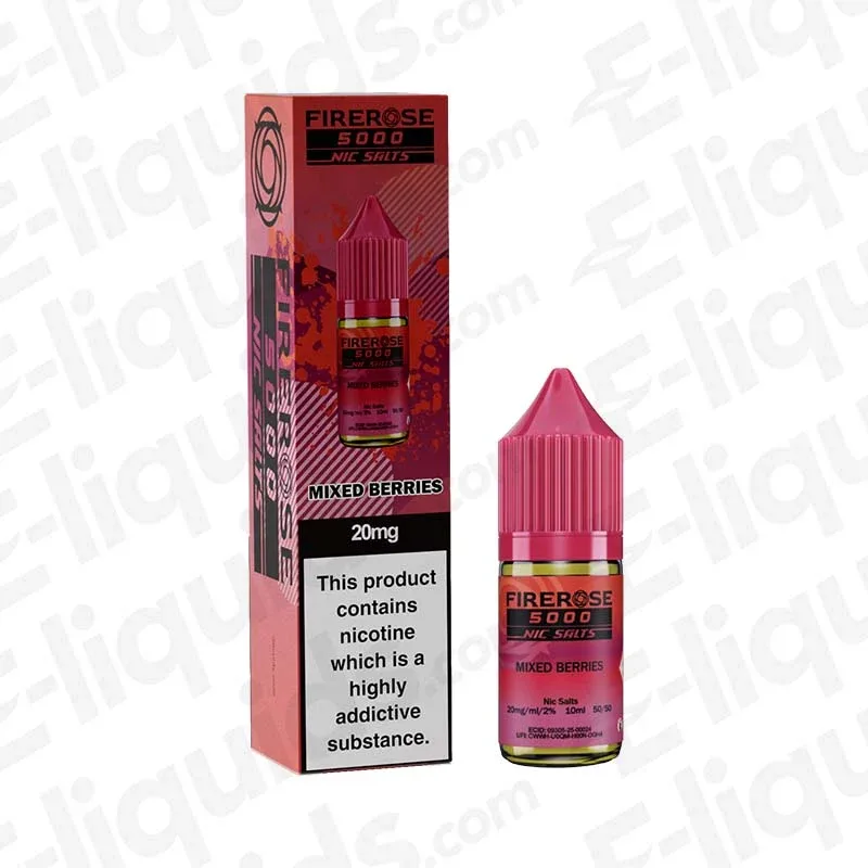 Elux Firerose 5000 Mixed Berries Nic Salt - Image 2