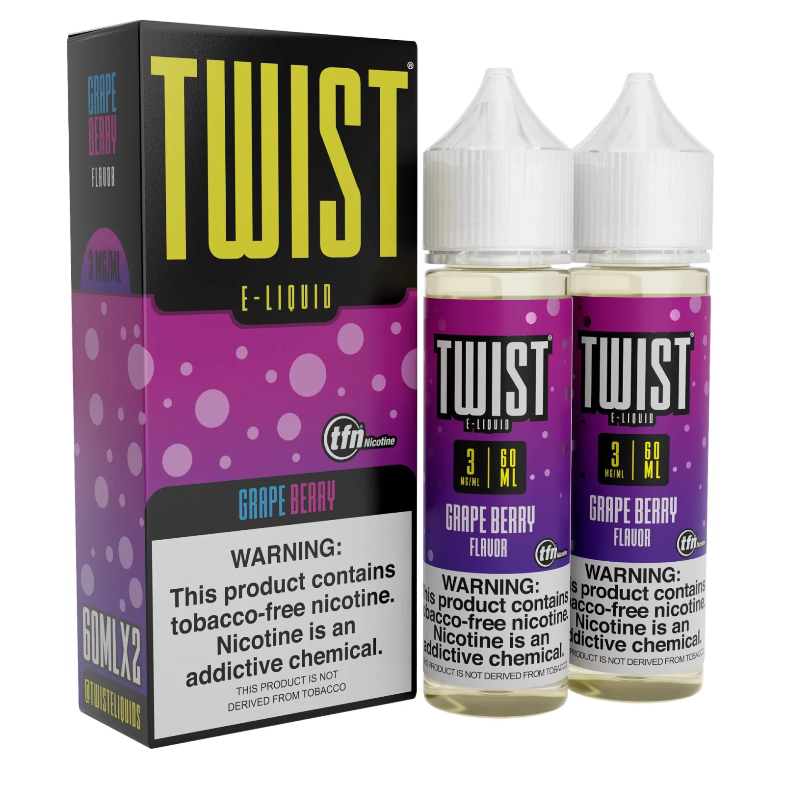 Grape Berry Mix Vape Juice by Twist (Purple Grape)