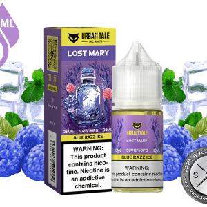 Blue Razz Ice Urban Tale x Lost Mary Salt 30ml