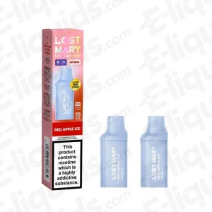 Lost Mary BM600 Red Apple Ice Prefilled Pods 2 Pack