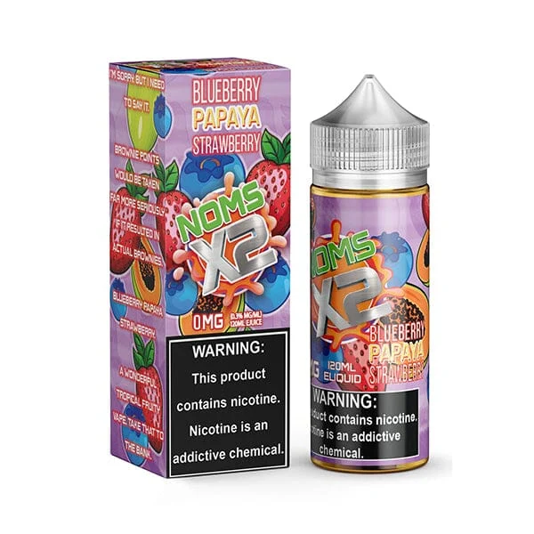 Blueberry Papaya Strawberry Noms X2 120mL
